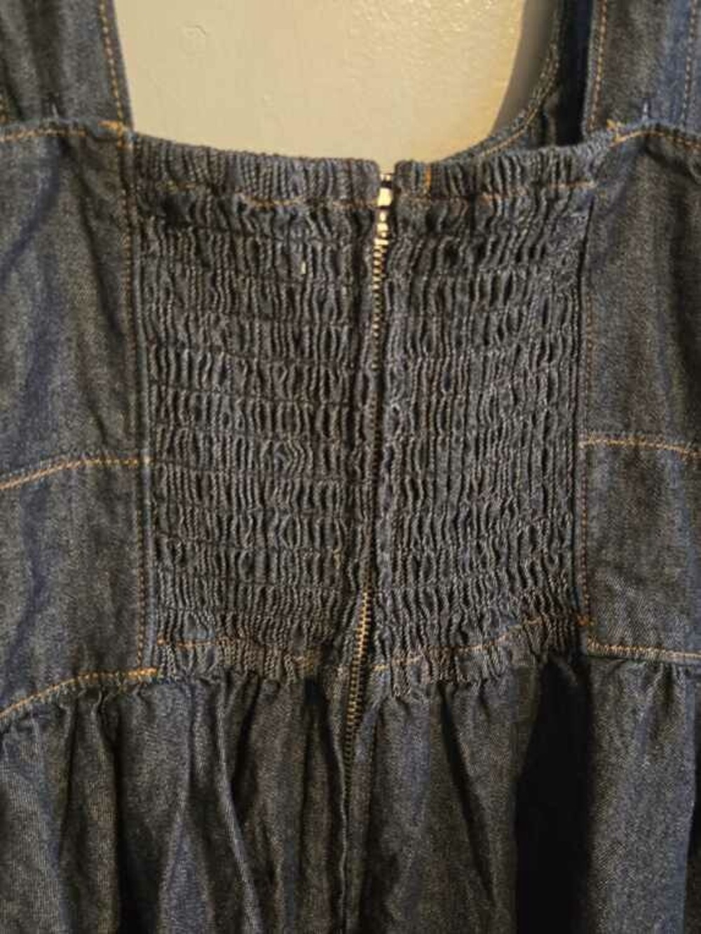 Altar'd State Denim Blue Mini Dress - Picture 5 of 7